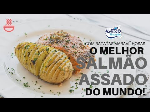 Vídeo: Salmão Assado Com Marinada De Gengibre