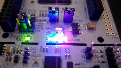 RTEMS blink demo on STM32F207ZG