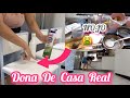 LIMPEZA PESADA NA COZINHA| ESTAVA UM NOJO🤮|VIDA DE DONA DE CASA REAL|Casinha da Milca