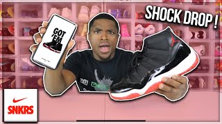 Air Jordan Bred 11 Shock Drop!!