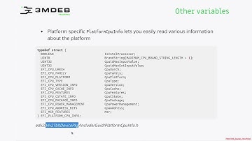 Arch4021: Introductory UEFI 05 11 Other variables