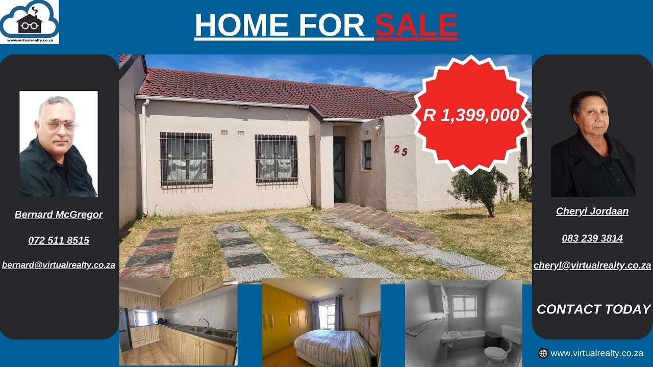 Home For Sale in Ottery, Cape Town R 1,399,000 YouTube