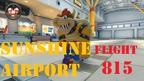 Sunshine Airport Shortcuts, Tips, and Tricks (Mk8 Secret Path Walkthrough)