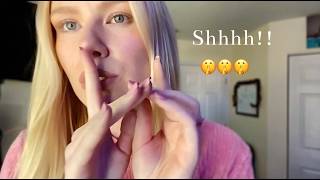ASMR Let me tell you a SECRET 🤫🤐 Gibberish in your Ears/Mouth Sounds