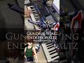 Gundam Wing - Endless Waltz - White Reflection - Piano and Guitar Instrumental Cover - Yamaha Genos