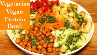 HighProtein Vegetarian Bowl | Easy & Nutritious Meal Recipe | AnitaCooks.com