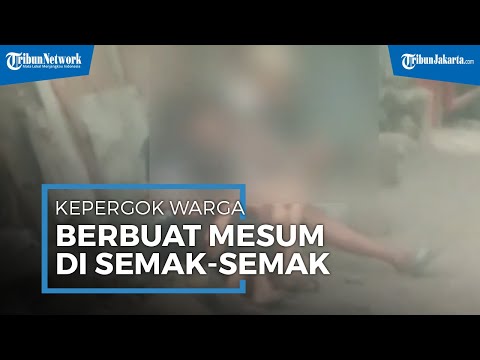 Kepergok Berbuat Mesum di Tempat Umum, 2 Pasangan Remaja Diamankan Warga Ciracas Jakarta Timur