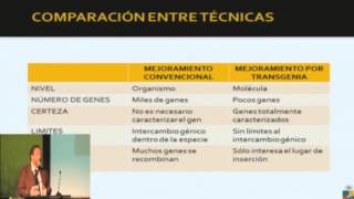 ¿Que es una planta transgénica? Dr. Carlos Muñoz - Universidad de Chile [3].