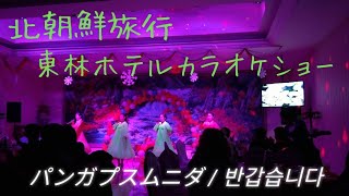 北朝鮮東林ホテル　カラオケショー【パンガプスムニダ/반갑습니다】