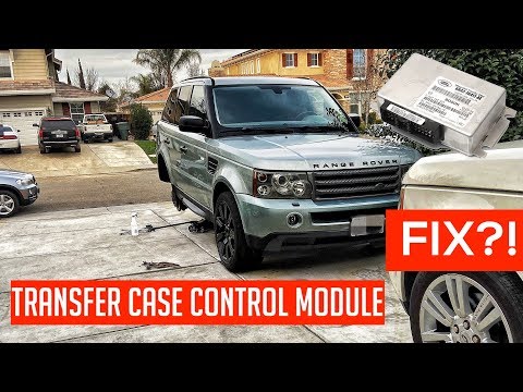 Range Rover Sport Transfer Case Control Module FIX | HDC Fault Transmission Fault