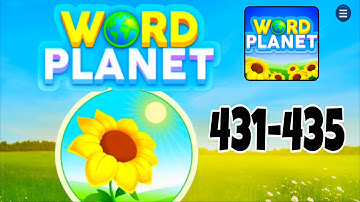 WORD PLANET SAHARA 3 level 431 432 433 434 435