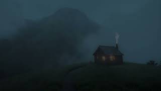 Beyond the Endless Mist 🌙 | Hidden Cabin Night for Sleep, Study & Peace