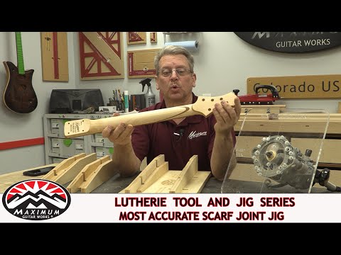 Easiest Way to Make a Scarf Joint Guitar Neck!