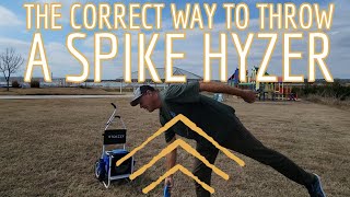 Spike Hyzer  The One Simple Trick to Throwing it Right