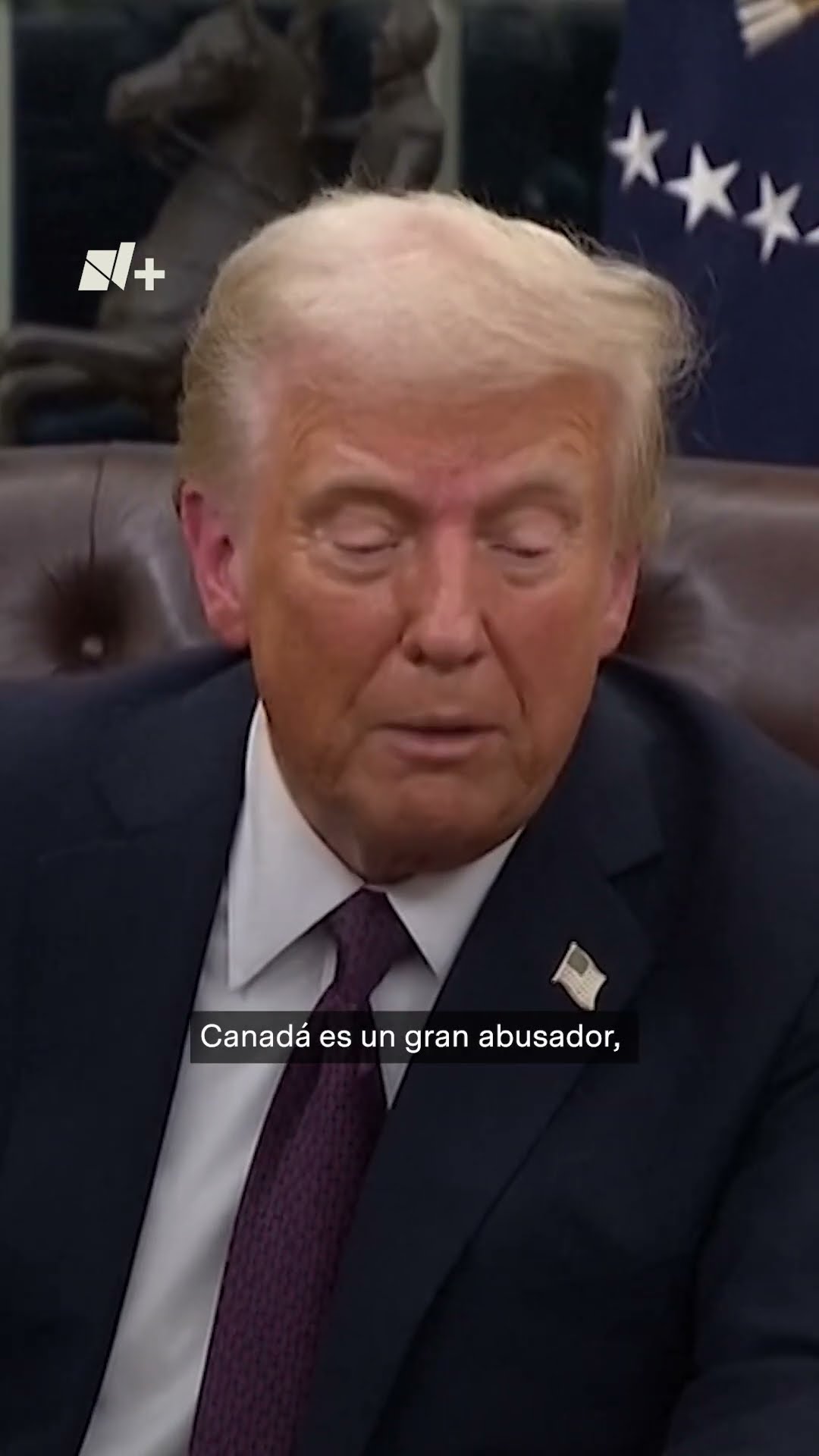 ¿Cuándo impondría Trump los aranceles a México y Canadá? - N+ #Shorts