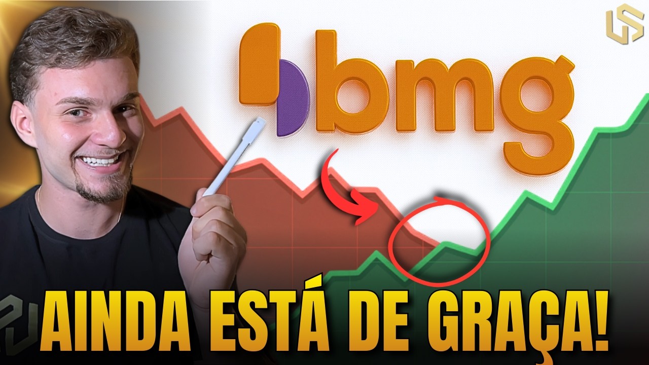 BMGB4 a R$ 4,80 pagando 11,8% D/Y está de graça? Banco BMG vale a pena?