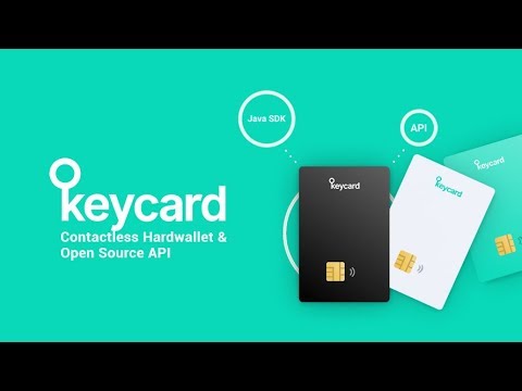 Keycard - The Contactless Hardwallet & Open Source API