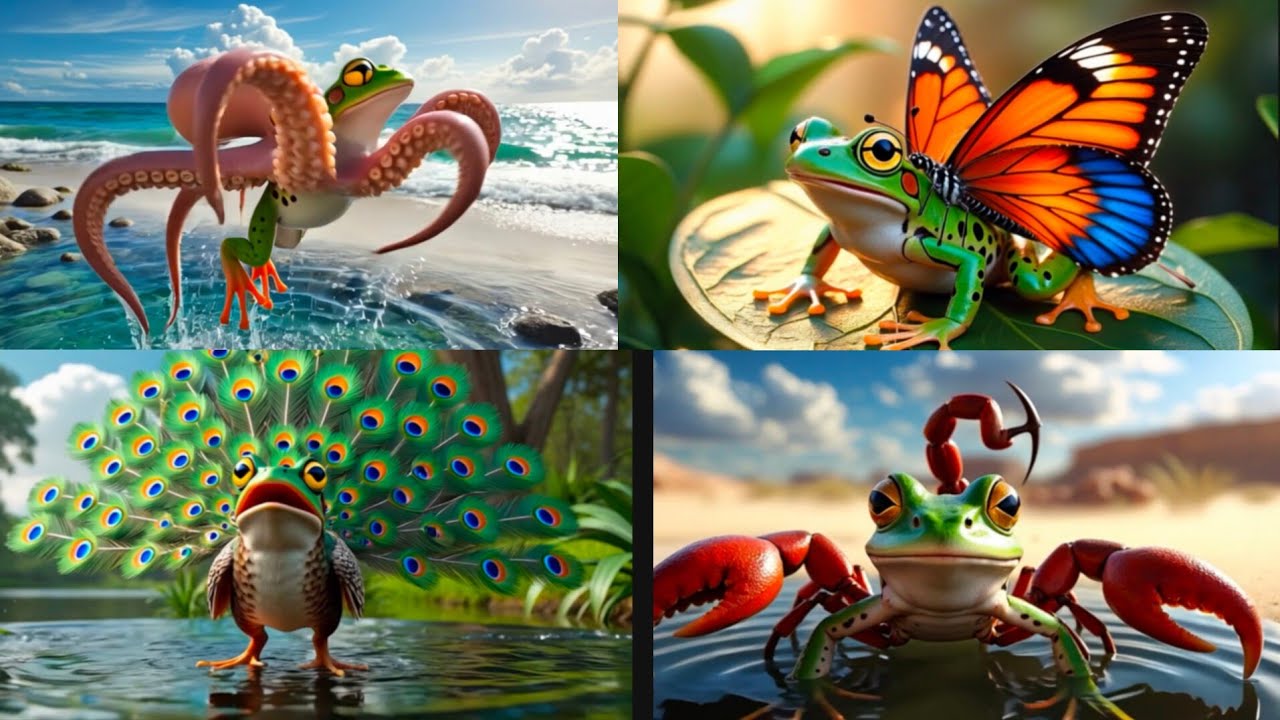 A Single Frog and more Wild Animals in One Place?!