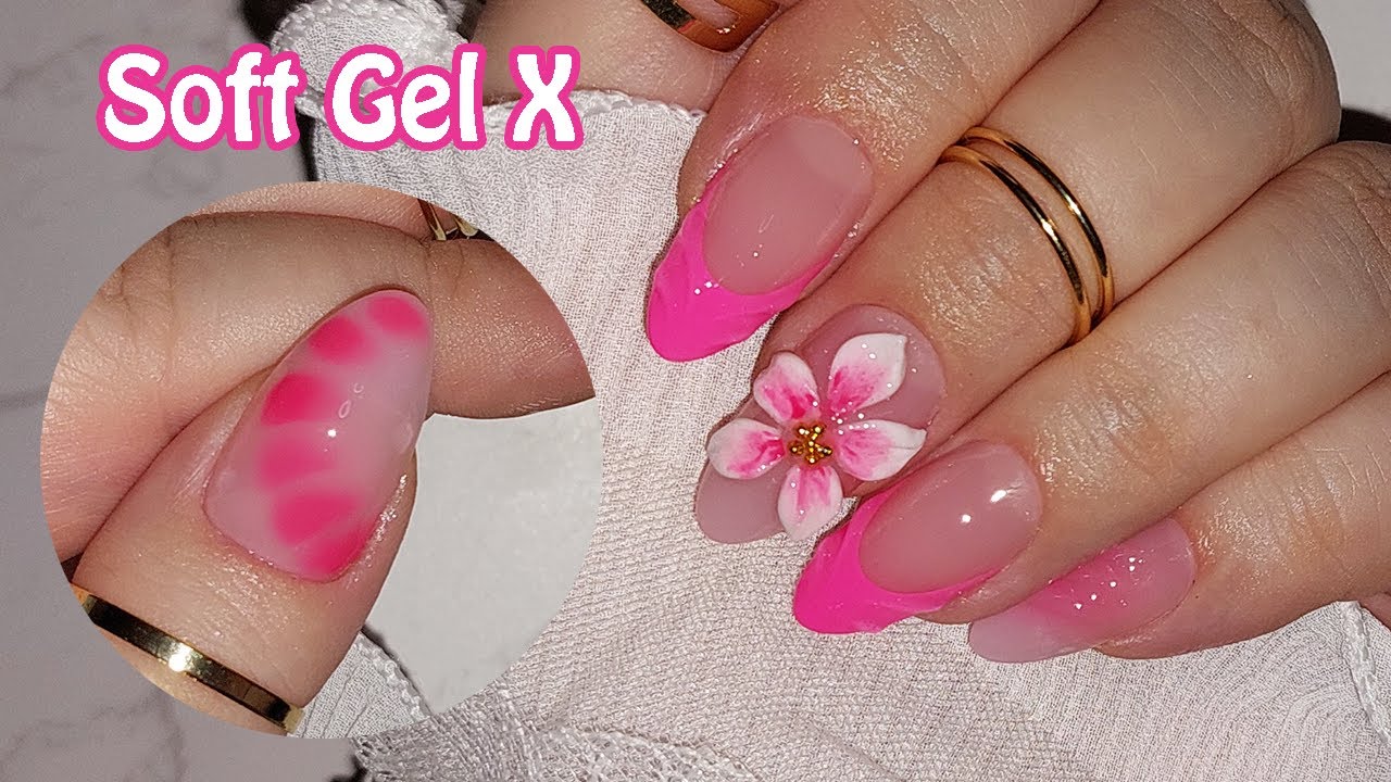 Como hacer UÑAS PERFECTAS en una hora con SOFT GEL X 💖 @BTArtbox Nails