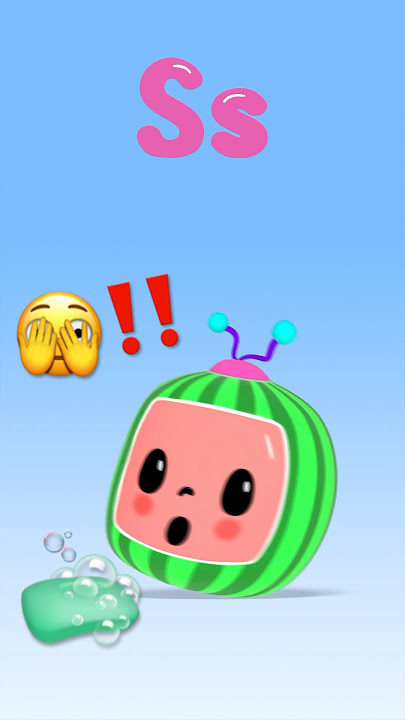 S is for SLIP🫠! Learn ABC! #cocomelon #shorts