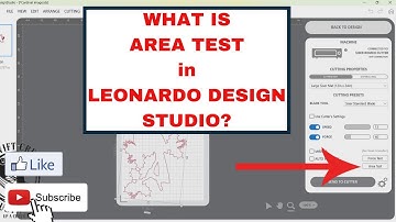 Leonardo Design Studio - Area Test Feature for Siser Juliet or Romeo