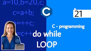 Celebrity do while loop in c programming part - 21 Net Worth