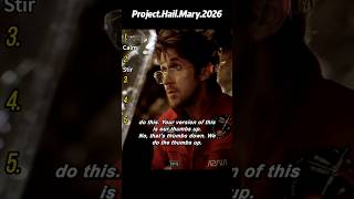 Project Hail Mary | Grace Teaches Rocky the Thumbs-Up Gesture