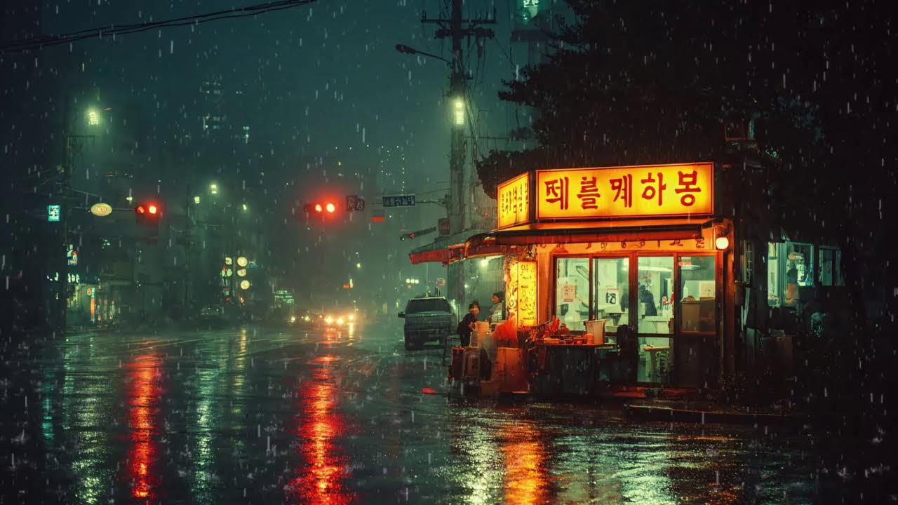 Rainy Old Town Kyoto 🏮 Soft Lofi Music for Sleep & Relaxation