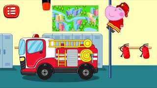 Пожарный патруль. Бегемот Hippo. Игры для детей screenshot 2