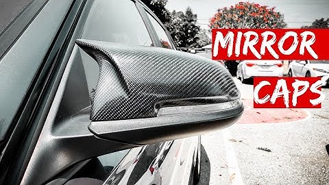 How to REMOVE BMW Mirror Caps - MSport Conversion - F30