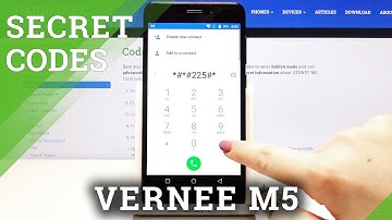 How to Use Secret Codes on VERNEE M5 - Open Testing Menu / Device Info