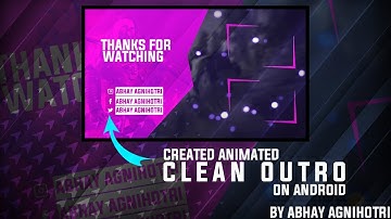 Make Cool Gaming Outro On Android ll Pstouch + Kinemaster Tutorial