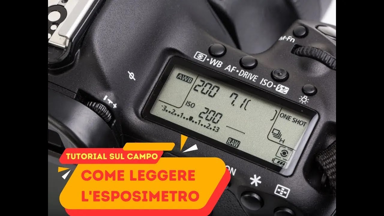 Le parti della macchina fotografica e il delicato momento dello scatto