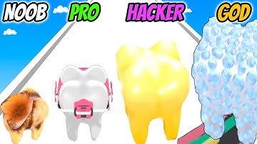 Tooth Evolution - NOOB vs PRO vs HACKER vs GOD