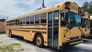 2010 Blue Bird Flatnose school bus with a 8.3 cummins engine