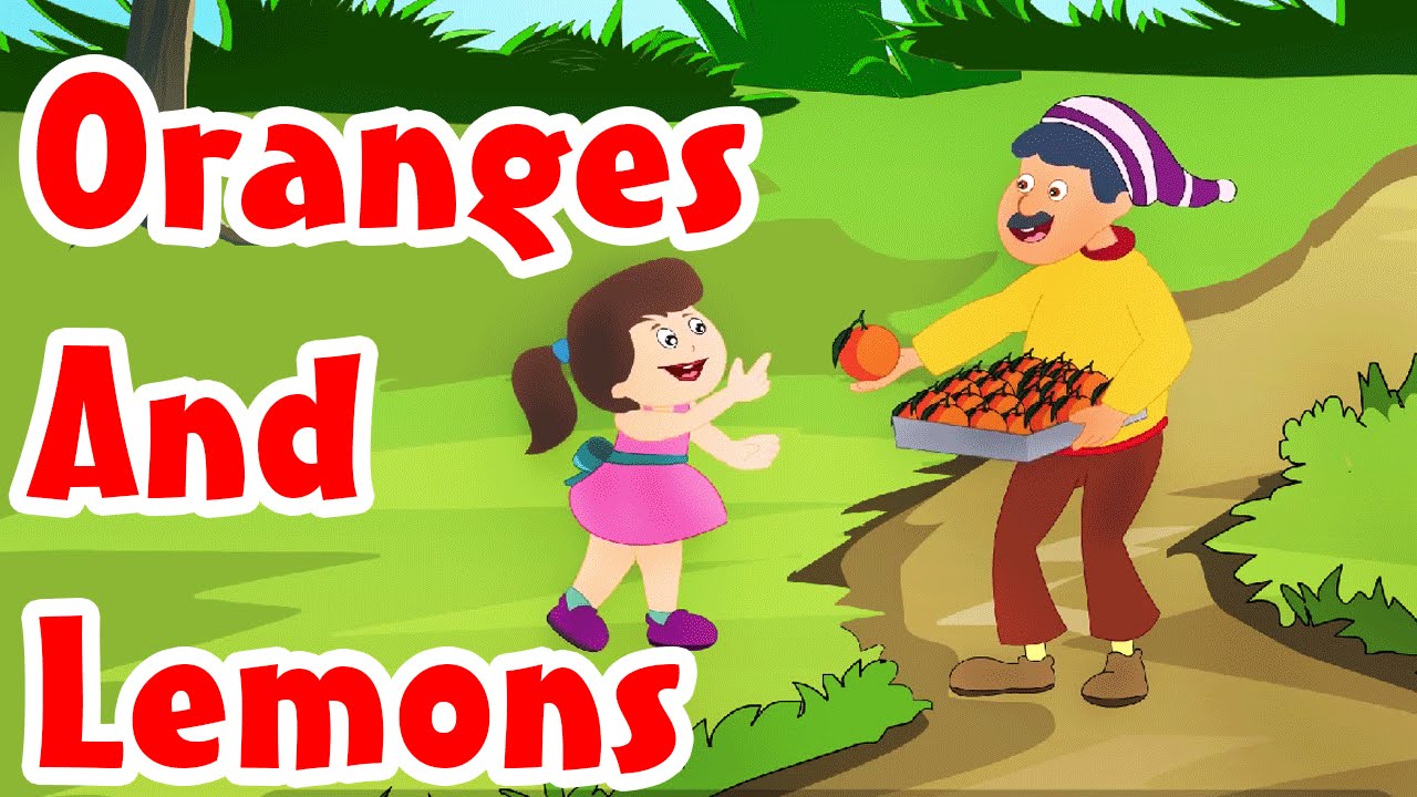Oranges And Lemons Nursery English Rhyme Youtube