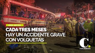 Fallas mecánicas: una constante en los accidentes de volquetas | El Colombiano