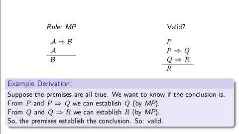 Sentential Derivations (1)