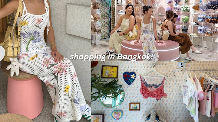 BANGKOK SHOPPING 💌 platinum fashion mall, best Thai street food, shopping & eating in BKK