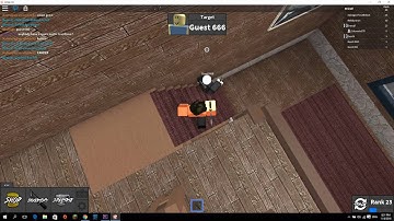 Killing Guest 666 the Creepypasta of Roblox | Assassin! (100%)