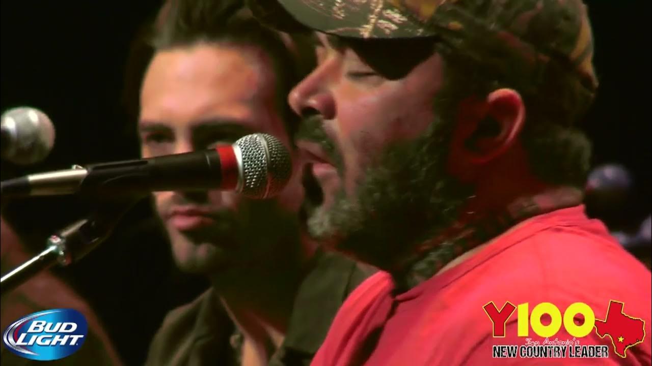 Y100 8 Man Jam Aaron Lewis "Whiskey And You" Majestic Theatre San