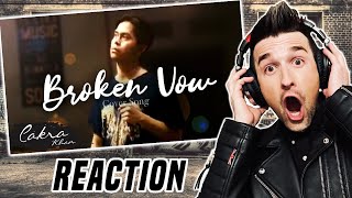 Cakra Khan - Broken Vow (Lara Fabian Cover) REACTION!!!