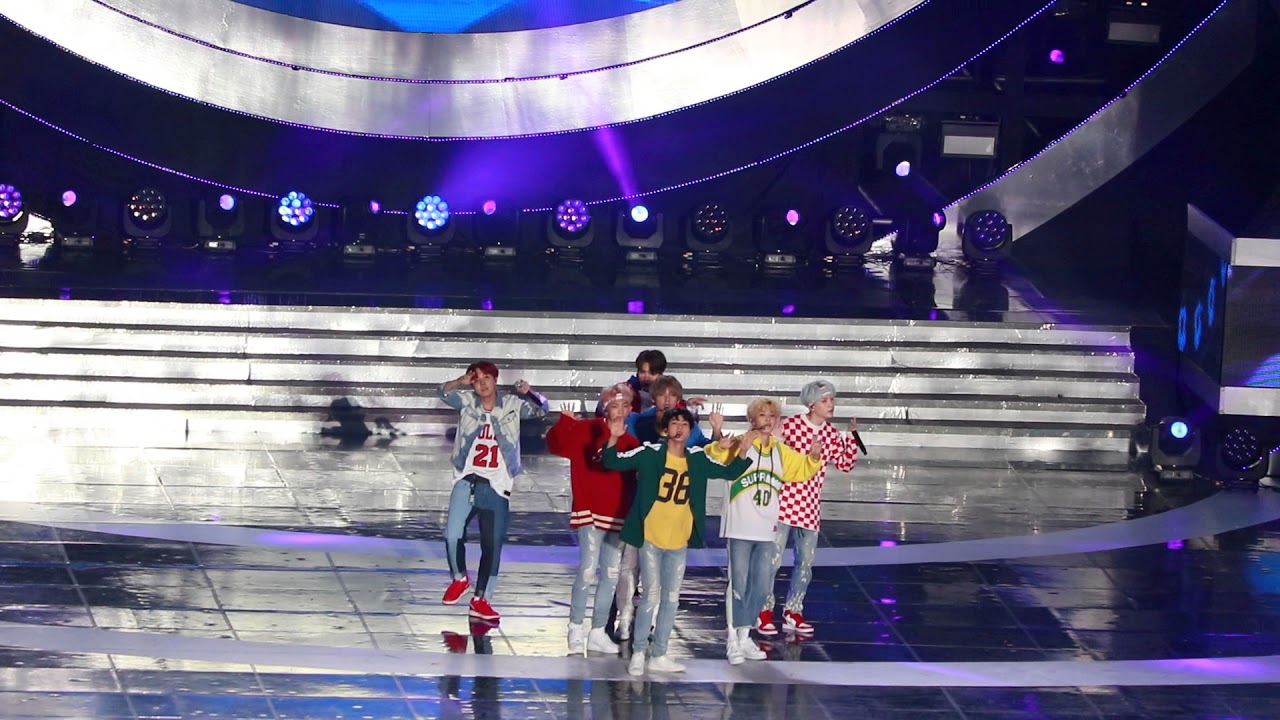 20170924 방탄소년단(BTS) MIC Drop불타오르네(Fire) 직캠 SBS 대전 인기가요 슈퍼콘서트(손각대 주의