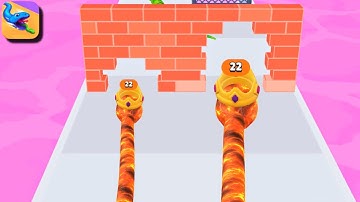 Snake Run Race🐍🏁 3d Running Gameplay Walkthrough Part - 41 (iOS, Android)