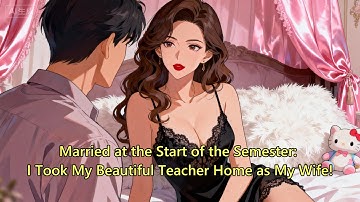 Married at the Start of the Semester: I Took My Beautiful Teacher Home as My Wife!#manhwa #manga