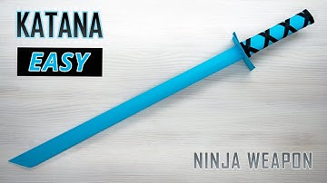 Fold a Paper Katana in 15 Minutes – No Skills Needed!