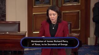Sen. Cantwell Opposes the Nomination of Rick Perry to DOE