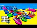 Gta v stunt map car race challenge on super cars bikes and offroad jeeps