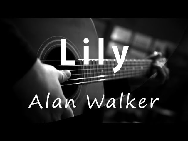 Lily - Alan Walker ( Acoustic Karaoke ) class=