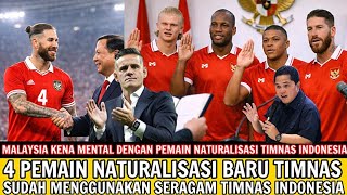 Malaysia Ketakutan  Nama Indonesia Mendunia 4 Pemain Naturalisasi Baru Timnas Siapakah Saja